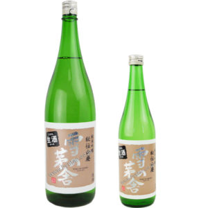 雪の茅舎　秘伝　山廃純米吟醸生酒